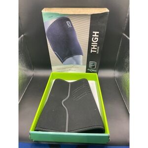 P-TEX Thigh Sleeve Thermal Compression Support Black Small PTX-2022-THGH-SM